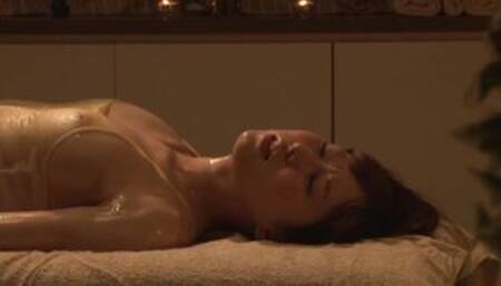 Hairy Japanese Cheating Wife Sexual Oil Massage