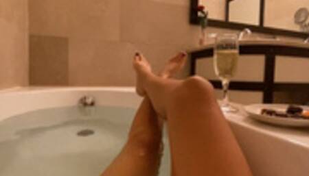 Worship My Feet In The Bathroom