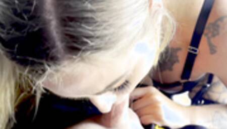 Kleio Valentien teases then pleases