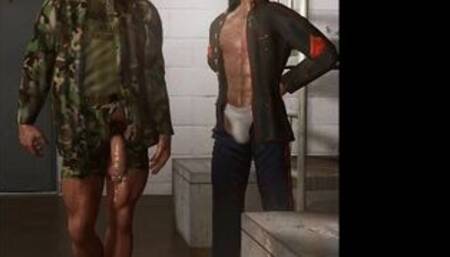 3D Muscle Males Like Big Dicks