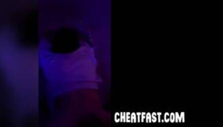 POV Housewife getting creampie from her BF's friend while he was gaming downstairs