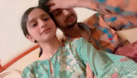 Cute Indian girl Nehu Passionate sex with her boyfriend licking pussy and kissing
