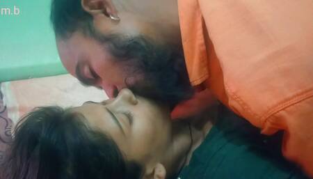 Romantic hot kissing sex