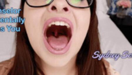 Counselor Accidentally Vores You - An accidental vore scene featuring: mouth fetish, POV, burping, and female domination - 1080 WMV