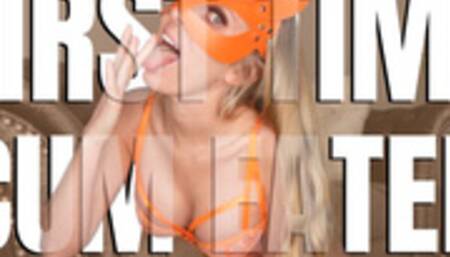 First Time Cum Eater