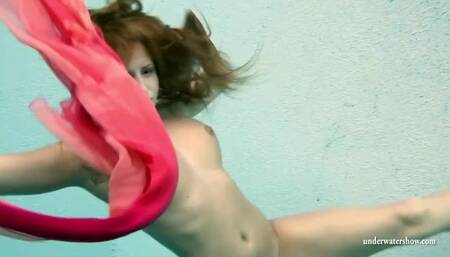 Silvie's swimming pool teen (18+) clip by Underwater Show