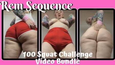 100 Squat Challenge Video Bundle WMV