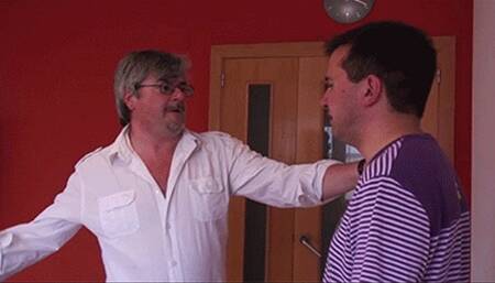 Extreme hard face slapping Headmaster lets Stevie know who is boss - Quicktime