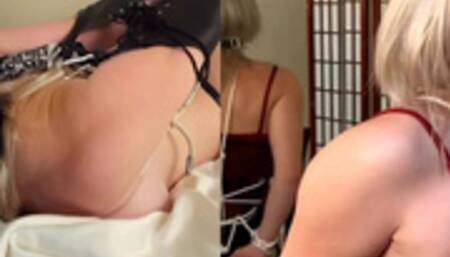 Tied and Gagged Sage Pillar