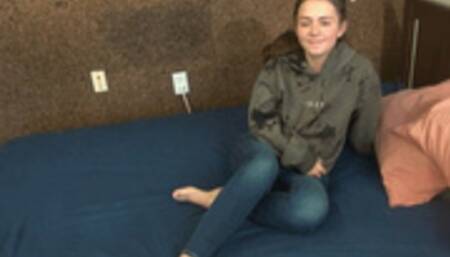 Tiny Teen Mom Does the Director