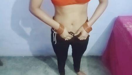 Desi girl strained to leave