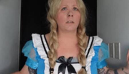 Alice in Wonderland RAPID GIANTESS GROWTH! MP4 1080 No Clothes Destruction