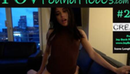 Ariana Latina Creampie POV - FIFTH SHOOT EVER! #22-5 Homemade for Jay Bank Presents