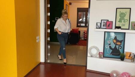 Mommy gives history teacher JOI