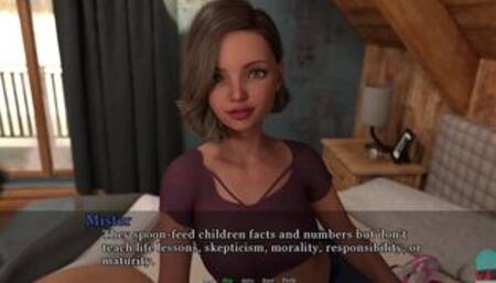 [Gameplay] A PETAL AMONG THORNS #55 • She strokes his cock with her silky feet