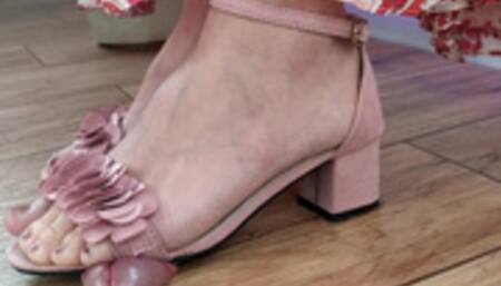 Gypsy shoejob in sandals