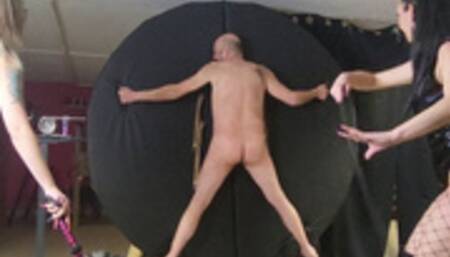 whipped by two mistresses!