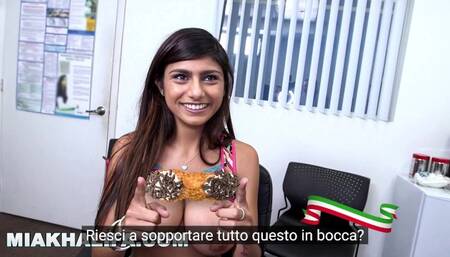 Precious Mia Khalifa's babe scene