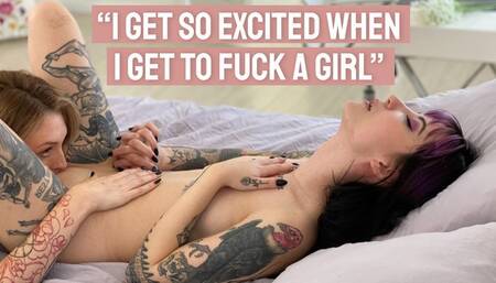 Well-made Charlotte Sartre and Charlotte Sins - alt lesbian sex - Bellesa Films