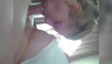 Girly sucks big cock