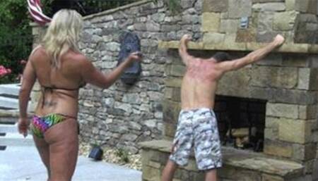 Vicious Whipping On A Hot Summer's Day (WMV HD)