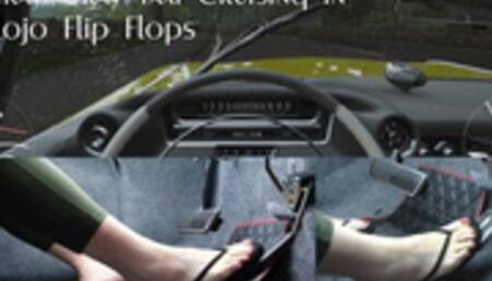 Cray Cray Taxi Cruising in Flojo Flip Flops (mp4 720p)