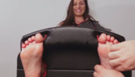 Fit Michelles Feet are More Ticklish?
