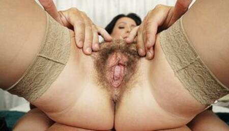 hairy 73 years old granny fucked