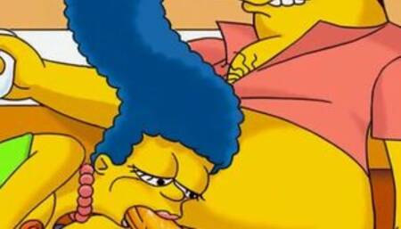 Marge Simpson swinger sexwife