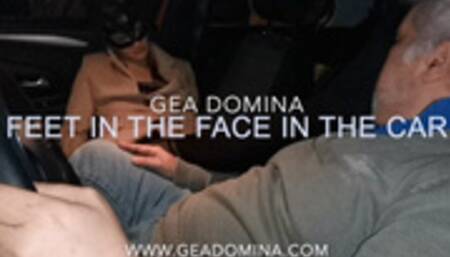GEA DOMINA - FEET FACE IN THE CAR