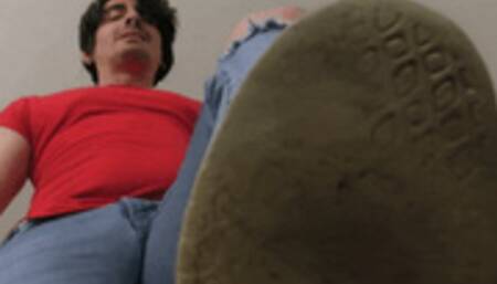 Flattened by Frustrated Giant Roommate - Johnny Mercy - Manpuppy - WMV 1080