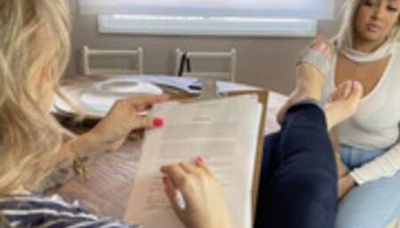 Job interview for housekeeper at My house - Goddess Grazi