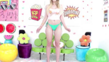 SWALLOWED Hardcore cocksucking with Graycee Baybee