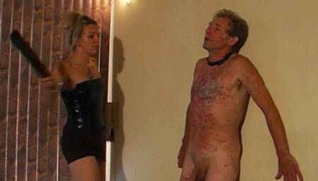 WHIPPING WAX OFF CHEST - BITCHY MISTRESS & OSEL - MP4 file