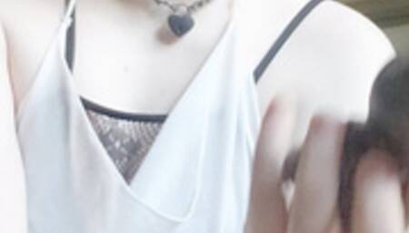 Making Myself Squirt With BD Dildo