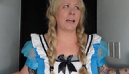 Alice in Wonderland RAPID GIANTESS GROWTH! WMV 1080 No Clothes Destruction