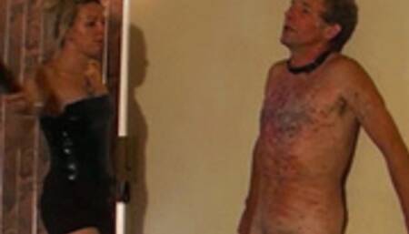 WHIPPING WAX OFF CHEST - BITCHY MISTRESS & OSEL - MP4 file