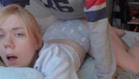 Submissive Step Sister Lets me Fuck Her Both Holes Any Time I Want