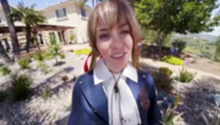 VIOLET EVERGARDEN Showing Her Gratitude