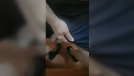Playing with my bulge