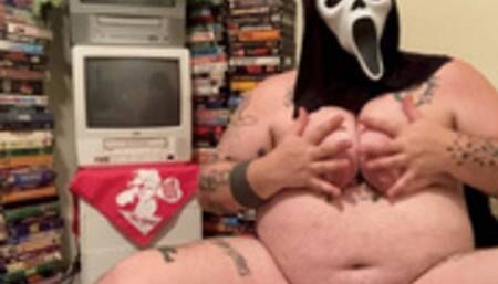 Ghostface Jerks Off with Hitachi