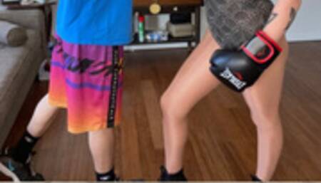 I’ll use you like a punching bag!