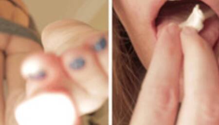 Cassie is getting ready for a party