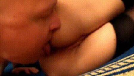 Lady Redgod Has Has Her Ass Slave Licking Her Asshole