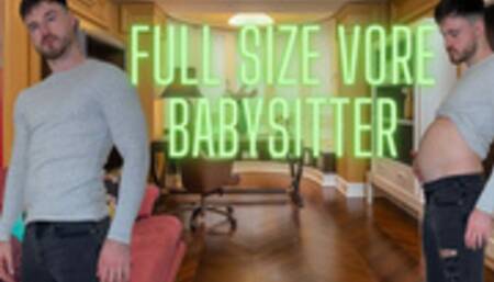 Full size vore babysitter