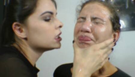 SEVERAL PUNISHMENT LICK YOUR FACE WITH EXTREME SPIT - TOP GIRL DEMI DEVASSA - CLIP 3 HD - KC 2023!!!