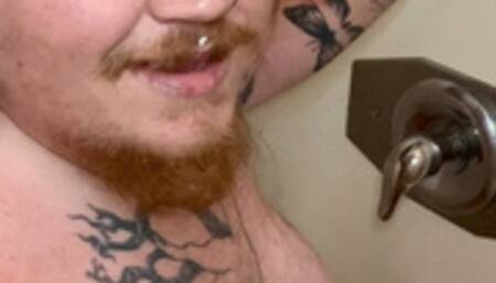 After Shower BJ Gets Messy