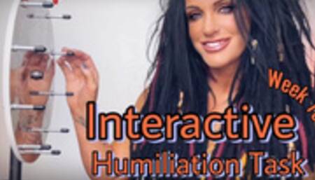 INTERACTIVE HUMILIATION TASK 2023 - WEEK 10