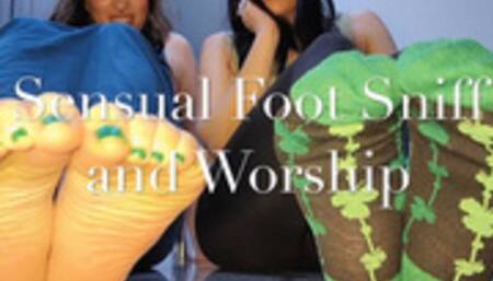 Sensual Foot Sniff and Worship