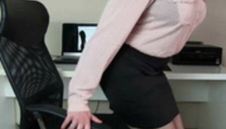 French Secretary very sexy and hot